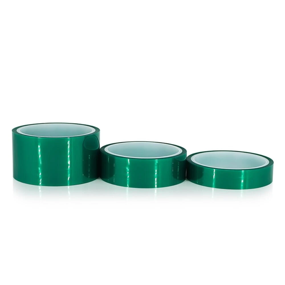 YX Green PET Heat-Resistant High Temperature Masking Shielding Adhesive Tape for PCB Solder Plating Insulation Protection 33M