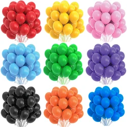 10/20pcs1 0/12 zoll Gold Schwarz Rosa Latex Ballons Geburtstag Party Decor Erwachsene Hochzeit Dekoration Helium Globos baby Dusche Ballon