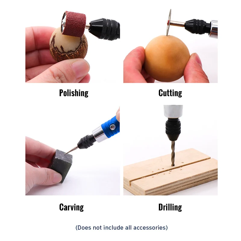USB Cordless Drill Electric Carving Pen Variable Speed Rotary Tools Kit Mini Electric Engraving Pen for Grinding Polishing