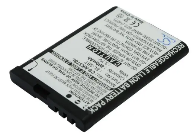 cameron sino 800mah battery for NOKIA 2600 classic 7510 7510 Supernova N75 BL-5BT Mobile, SmartPhone Battery