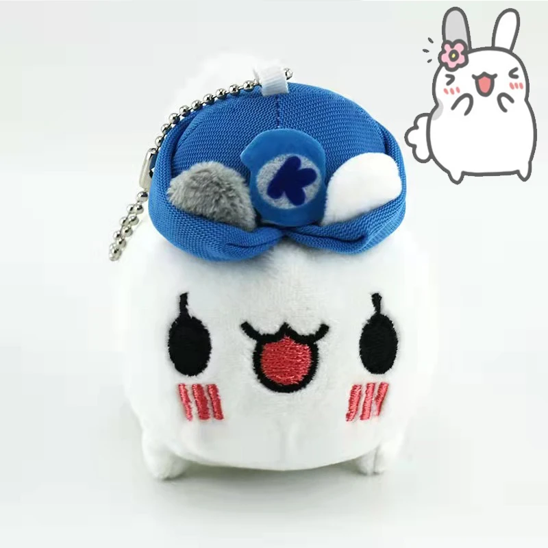 Bugcat Capoo Cosplay Mały Śliczny Wisiorek Kot Anime 10cm Granatowa Wersja Miękki Maskotka