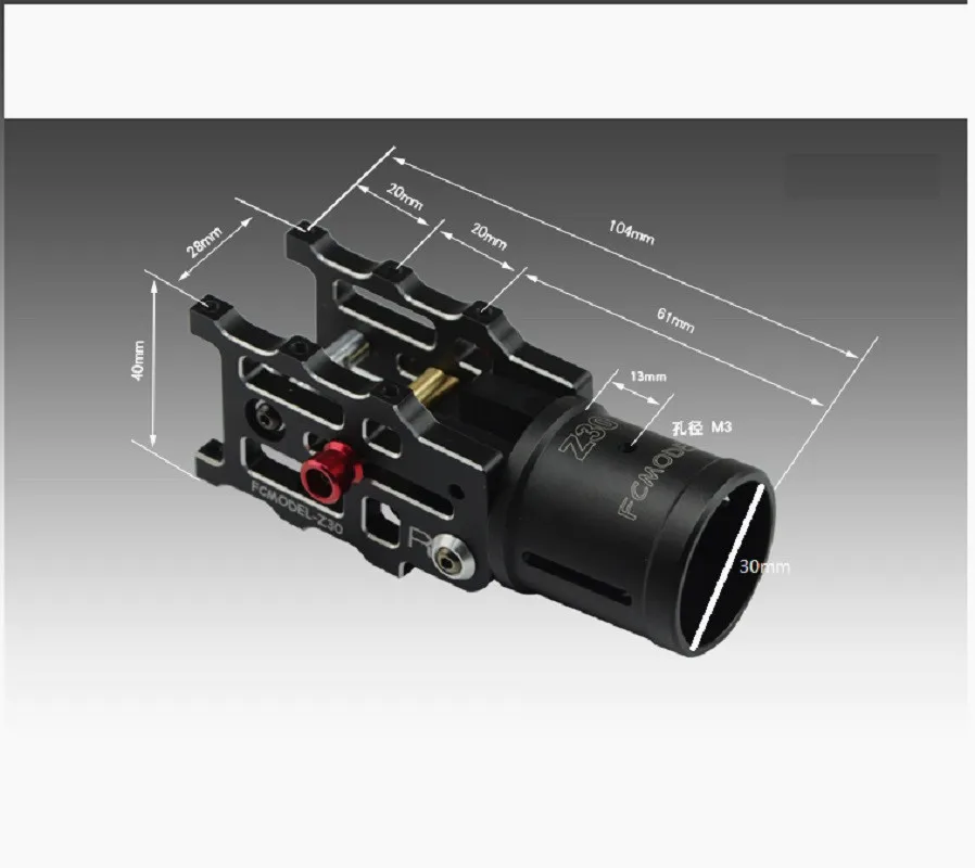 V1 Z16 /Z22 /Z25/Z30 CNC Aluminum Folding Arm Tube Joint DIY for Dia 16mm 22mm 25mm 30mm Automatic Auto RC Quadcopter Multirotor