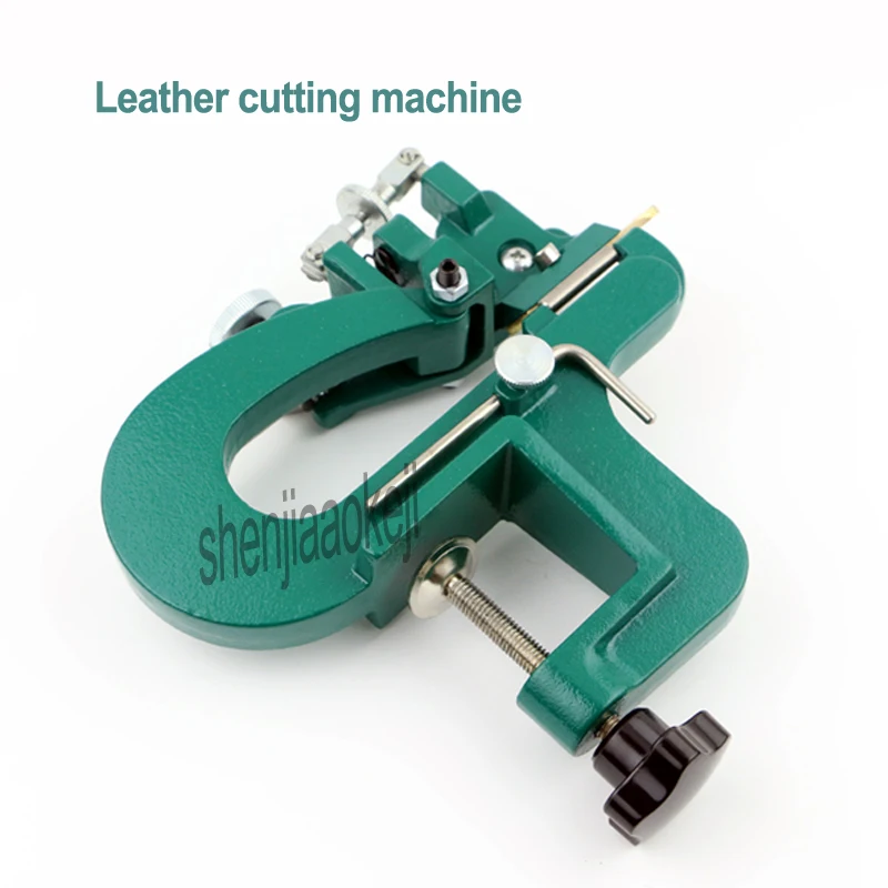 809G Leather Cutting Machine Manual Peeling Machine Leatherwear Splitter Vegetable Tanned Peeler Leathers Paring Machine 1PC