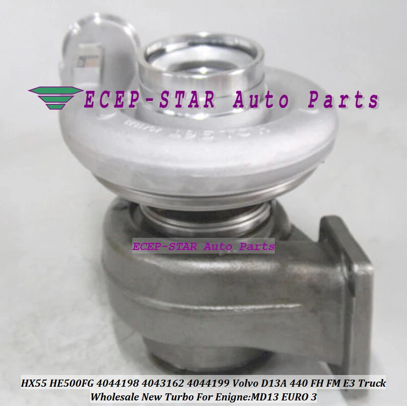 Turbocompressor turbo hx55 he500fg 4044198 4043162 4044199 3790509 para volvo d13a 440 fh fm e3 caminhão md13 euro 3 4031169 4044199