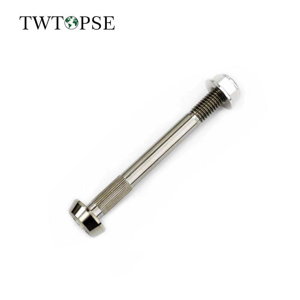 TWTOPSE Pro Titanium Bicycle Bike Rear Shocks Bolts For Brompton Bike Cycling Aluminum Alloy Nuts Suspension Block Bolt Parts