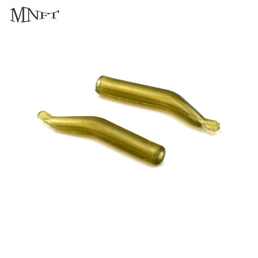 

MNFT 24Pcs Rubber Hair Rig Line Aligner Carp Fishing Hook Sleeve Anti Tangle Sleeves Positioner Fishing Terminal End Tackle