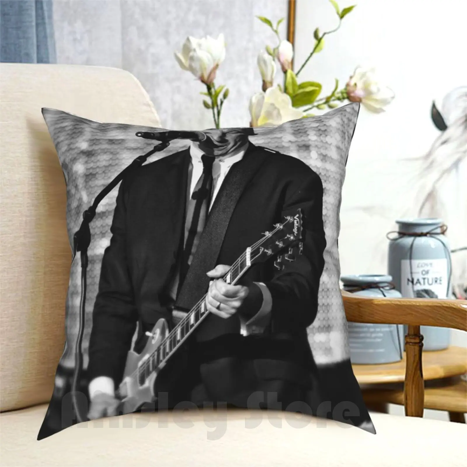 Midge Ure Pillow Case Printed Home Soft Throw Pillow Midge Ure Music Rewind Festival