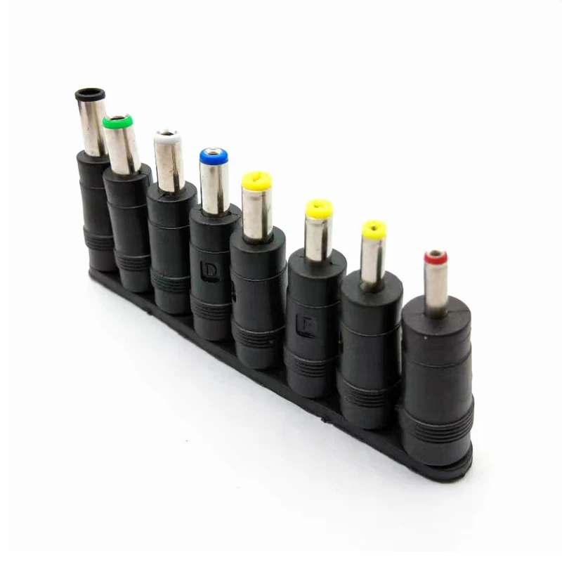 8bit Cắm 5.5 * Jack 2.1Mm Cái Đến Nam Phích Cắm Laptop DC Adapter AC DC Jack Sạc kết Nối Bộ Chuyển Đổi Nguồn Điện Cắm