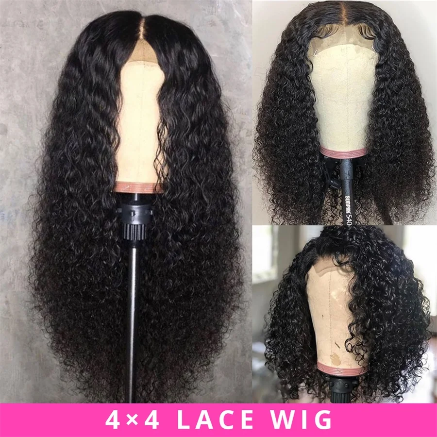 Curly Human Hair Wig Brazilian Hair Wigs Pre Plucked Swiss Lace 13x6 Lace Front Wig Remy Human Hair Wigs 5x5 Lace Closure Wig