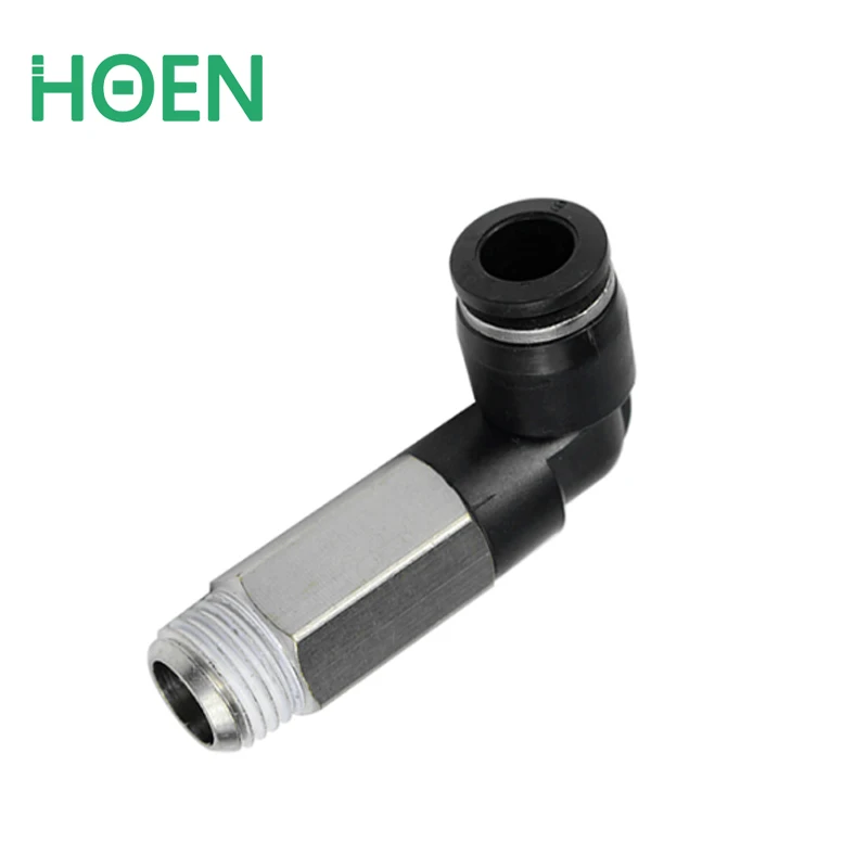 PLL Series Extended Male Elbow Pneumatic Lengthened L Connector PLL4-M5 PLL6-M5 PLL6-01 PLL8-01 PLL8-02 PLL10-01 PLL12-01