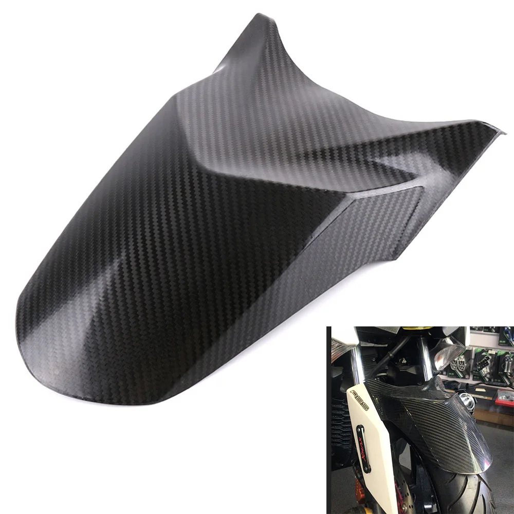 

For YAMAHA XMAX 300 XMAX300 2017 2018 Motorcycle Accessories Real Carbon Fiber Front Wheel Fender Mudguard Mud Guard