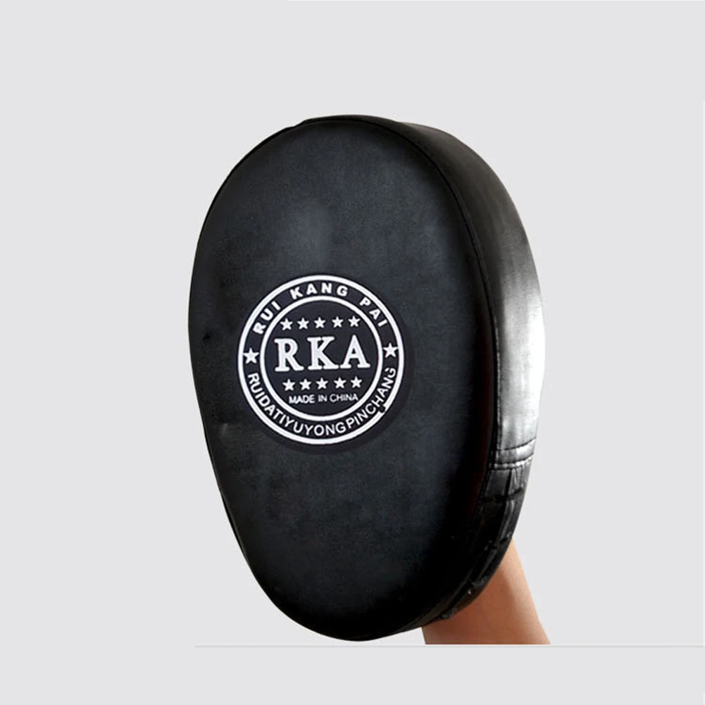 

PU Leather Boxing Hand Target, Taekwondo Kicking Pad, for Muay Thai Exercise and Sanda MMA Training, Straight Baffle Foot Target