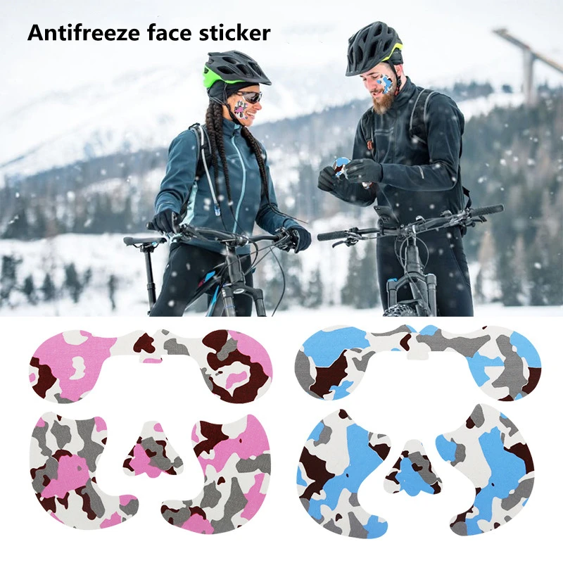 Outdoor Sports Antifreeze Face Sticker Winter Ski Skate Facial Windproof Protective Equipment Kinesiology UV Protection Tape