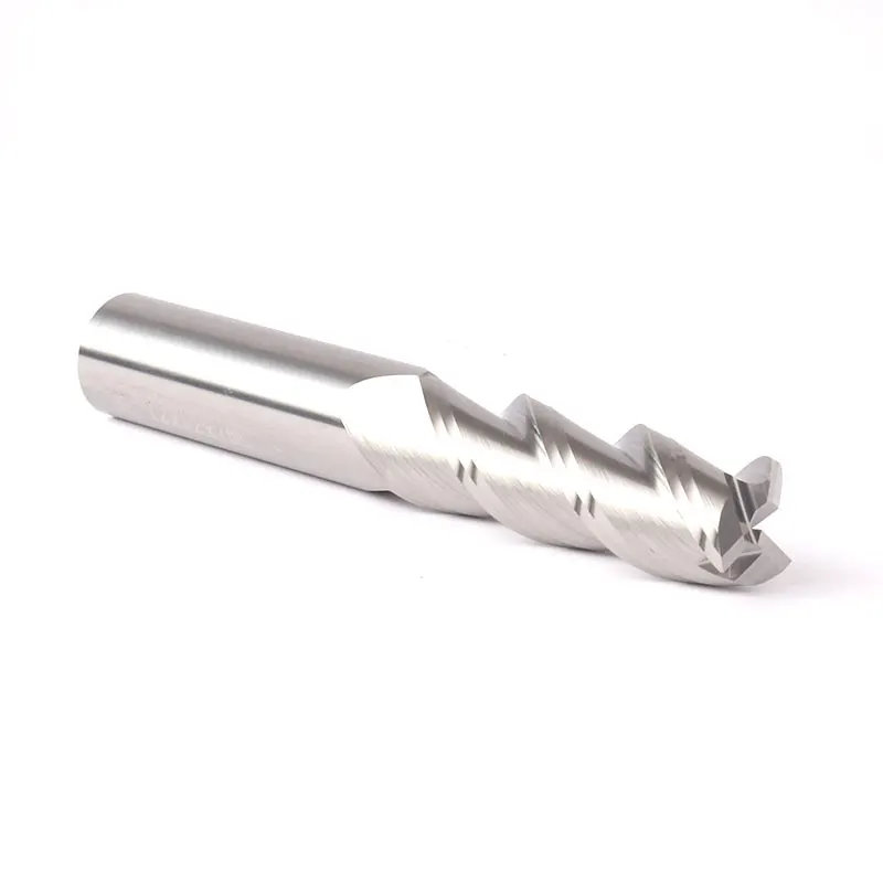 Frezy aluminiowe HRC50 55 3 flet frez frez trzpieniowy CNC aluminium miedź przyrząd do cięcia drewna 4mm 6mm 8mm 10mm 12mm 14mm 16mm 18mm