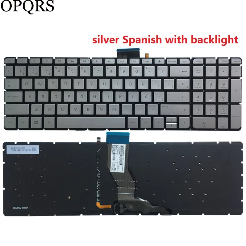 NEW for HP 15-AK 15-AR 15-AU 15-BC 17-U 17T-U 17-AB 17-G Russian/US/UK/Spanish/Latin/French /Beiglum Laptop Keyboard