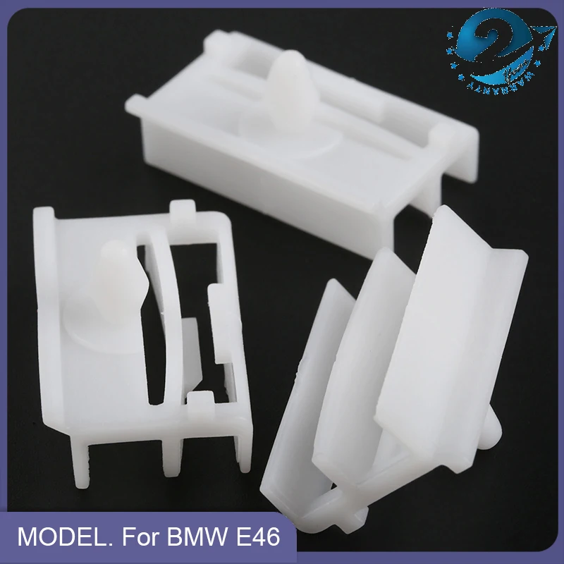 20 قطعة باب الكسوة السحابة البلاستيك الجانب قطاع تصاعد مقاطع السيارة + Grosmets لسيارات BMW E30 E32 E36 E46 E90 E91 517184574 51711932996