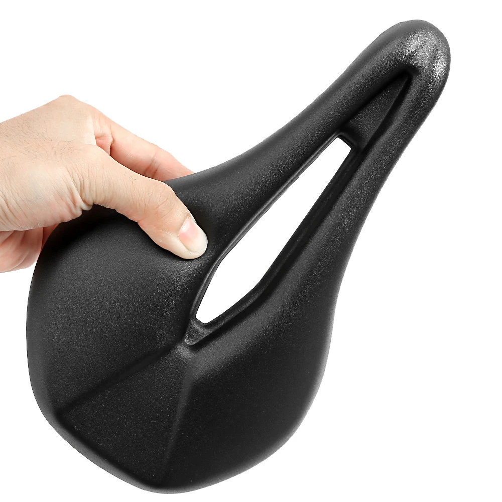 ZEIUS Bicycle Road Bike Mountain Bike Long Distance Breathable Soft Silicone Cushion Comfortable Saddle Cushion Seat Bag