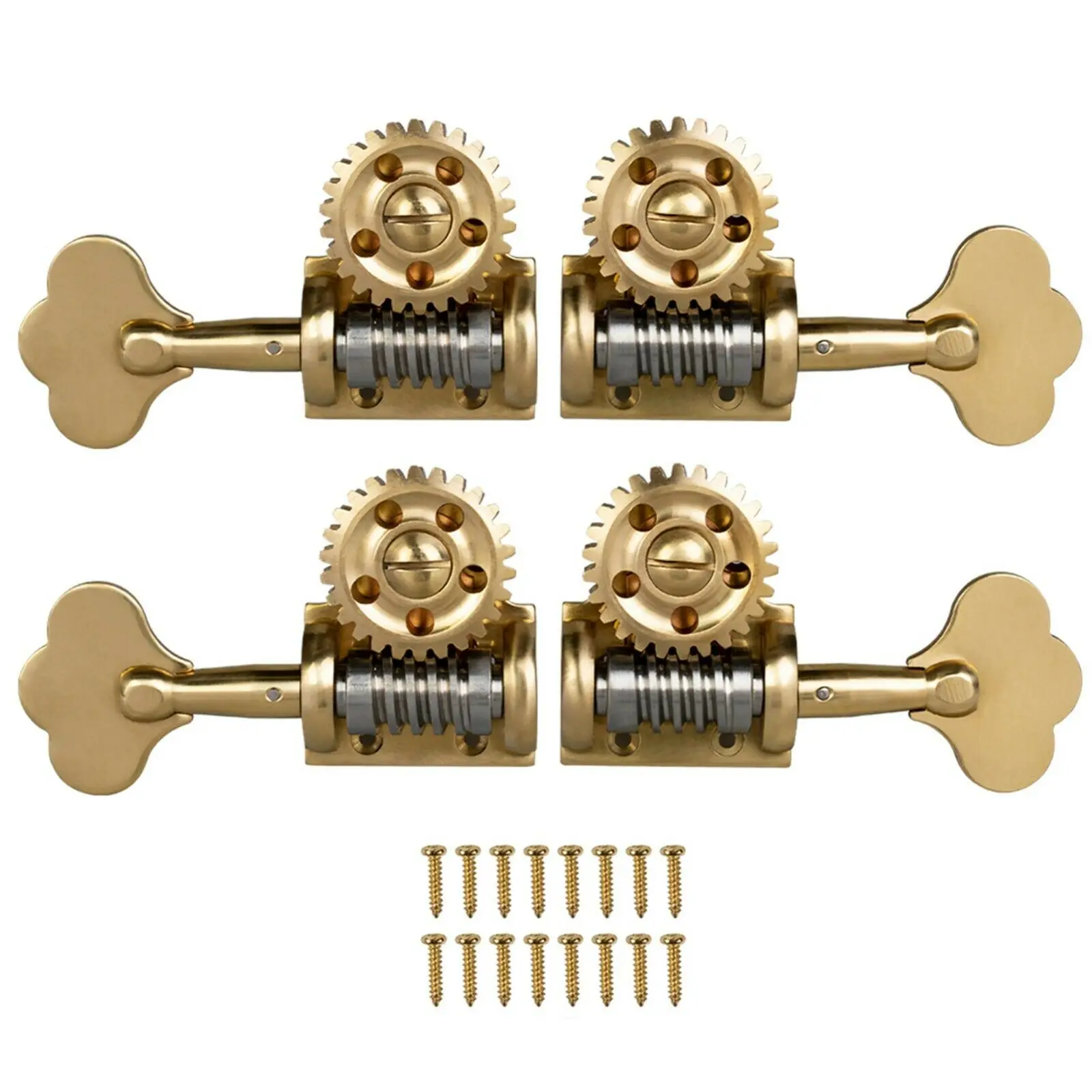 4pcs High quality Germany style 4/4 3/4 double bass machine bass head pegs Tuning Peg,instrument parts accessories fittings