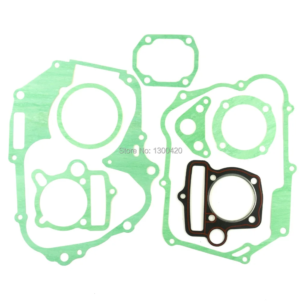 Motorcycle Engine Head Gasket Complete Set Kit for YX140 YX 140 140cc Motor Trail Quad Dirt Pit Bike ATV Buggy