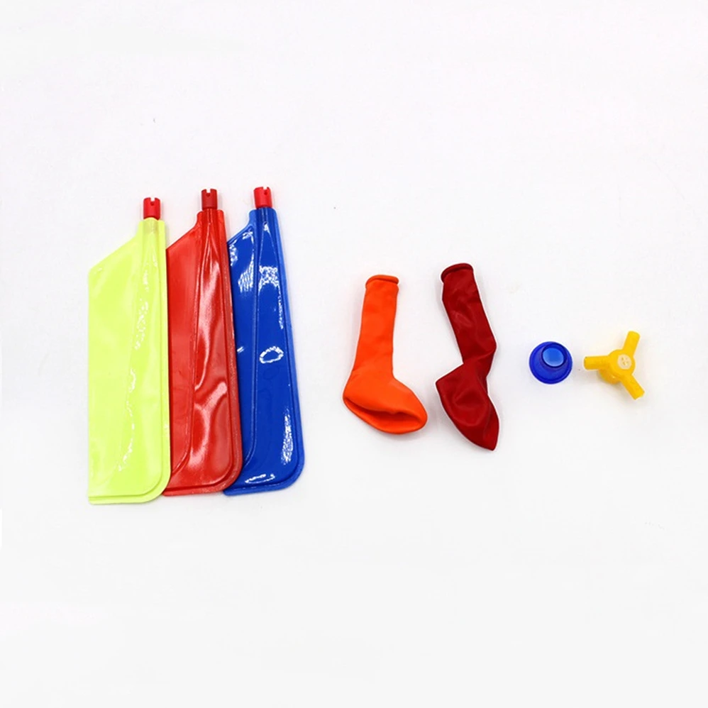 1PC Air Balloons whistles Helicopter Toy Balloon Ortable Outdoor Helicopter Flying For Kids Birthday Party Children's Day Gift