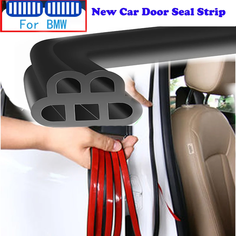 5M 2021 New Sound Insulation Car Door Rubber Seal Strips For Bmw X1 X3 F25 X5 F15 F20 F30 F10 F11 G01 X4 G02 F26 X2 Z4 X6 E53 X7