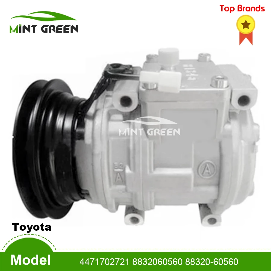 

For AC Air Conditioning Compressor for Car Toyota Hilux 10PA15C 447170-2721 4471702721 8832060560 88320-60560 12V