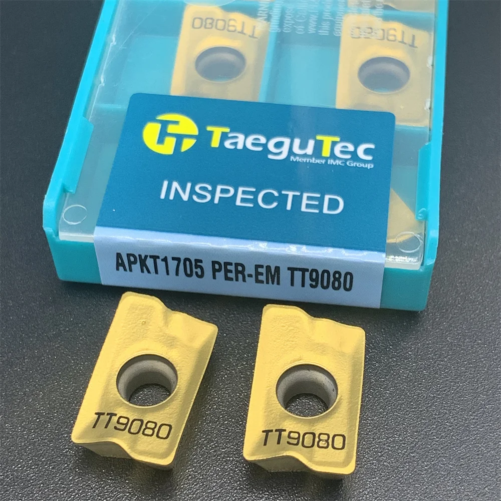 APMT1135 APMT1604 PDER TT9080 carbide insert APMT tool APKT1705 PER-EM TT9080 for indexable milling cutter APKT1705 PER TT9030