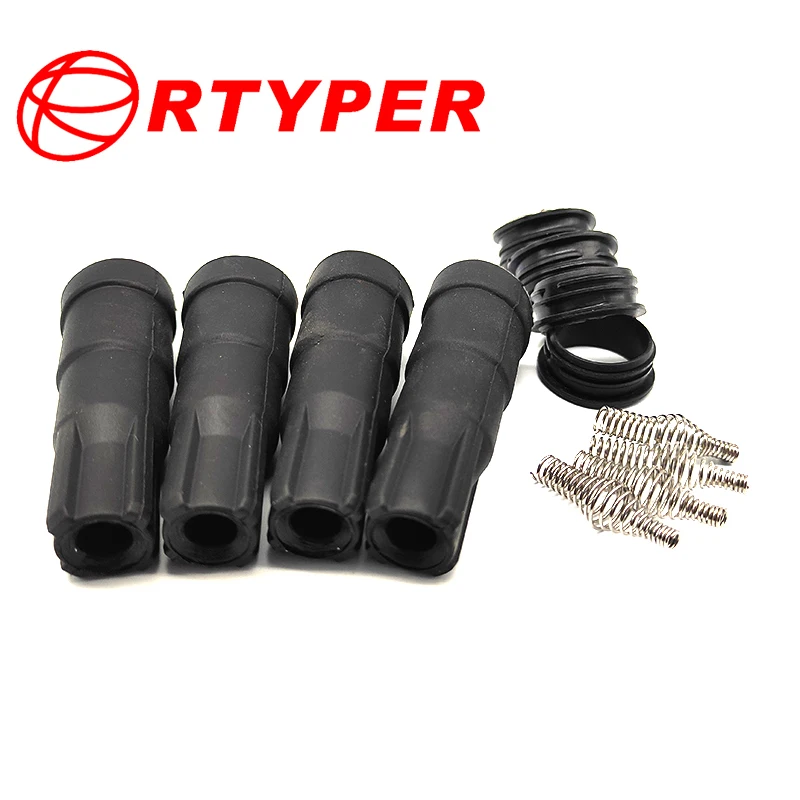 Ignition Coil Rubber Kit 4408389 4432202 For Renault Clio Megane Kangoo Modus Compatible With 8200765882 7700875000 78419001