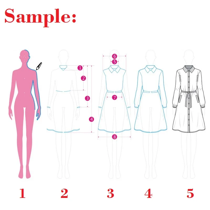 Women Fashion Design Ruler Women Cloth Original Human Body Model Female Figure Template Ruler Suitable for A4 Paper Design