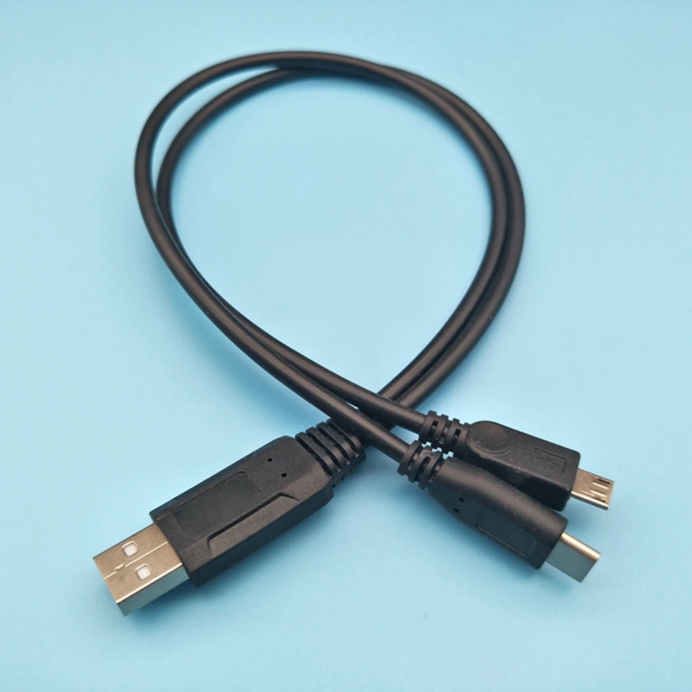 USB 2 en 1 Zu tipo C Micro USB Kabel Lade Für 2 Usb C útil Zwei Aufladen Gerät ladekabel USB Ladegerät divisor