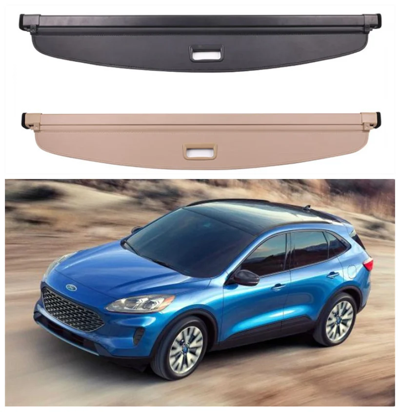 

Rear Cargo Cover For Ford Escape Kuga 2020 2021 Privacy Trunk Screen Security Shield Shade