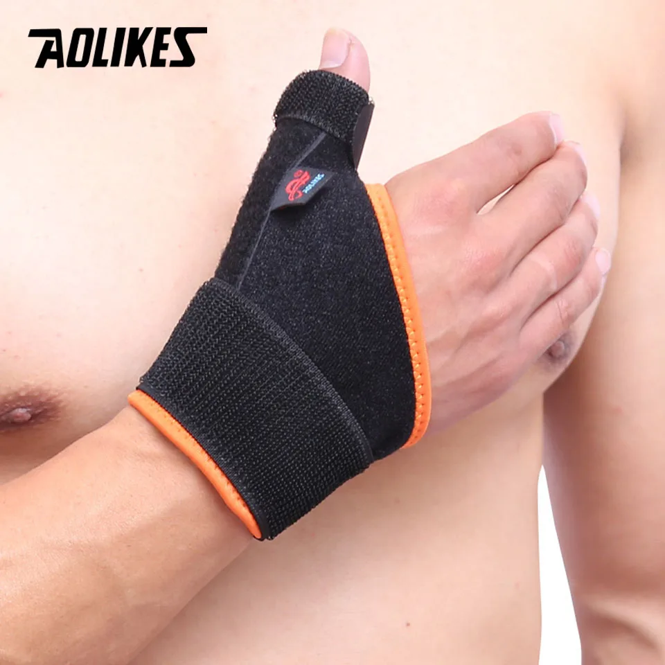 AOLIKES 1PCS Thumb Splint Wrist Support Brace-Thumb Brace for Carpal Tunnel or Tendonitis Pain Relief,Thumb Splint Stabilizer