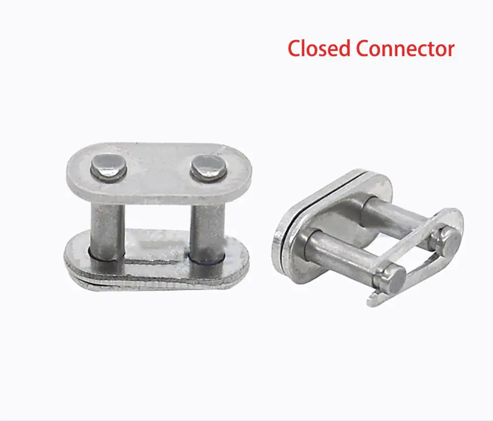 1Pcs 08B-1 Roller Chain Pitch 12.7mm Stainless Steel Industrial Transmission Chain/Chain Connector