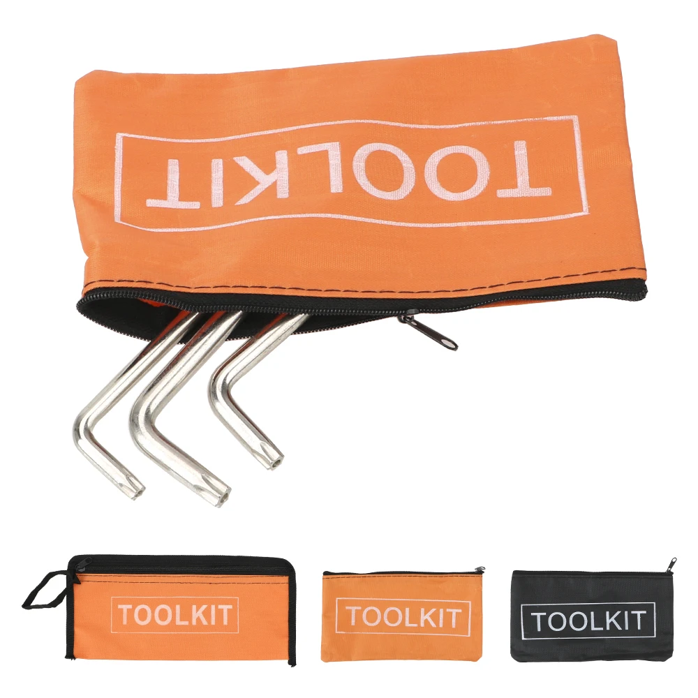 Alta qualidade saco portátil zíper lona oxford kits de ferramentas de ferragem à prova dwaterproof água organizador multi-função sacos de