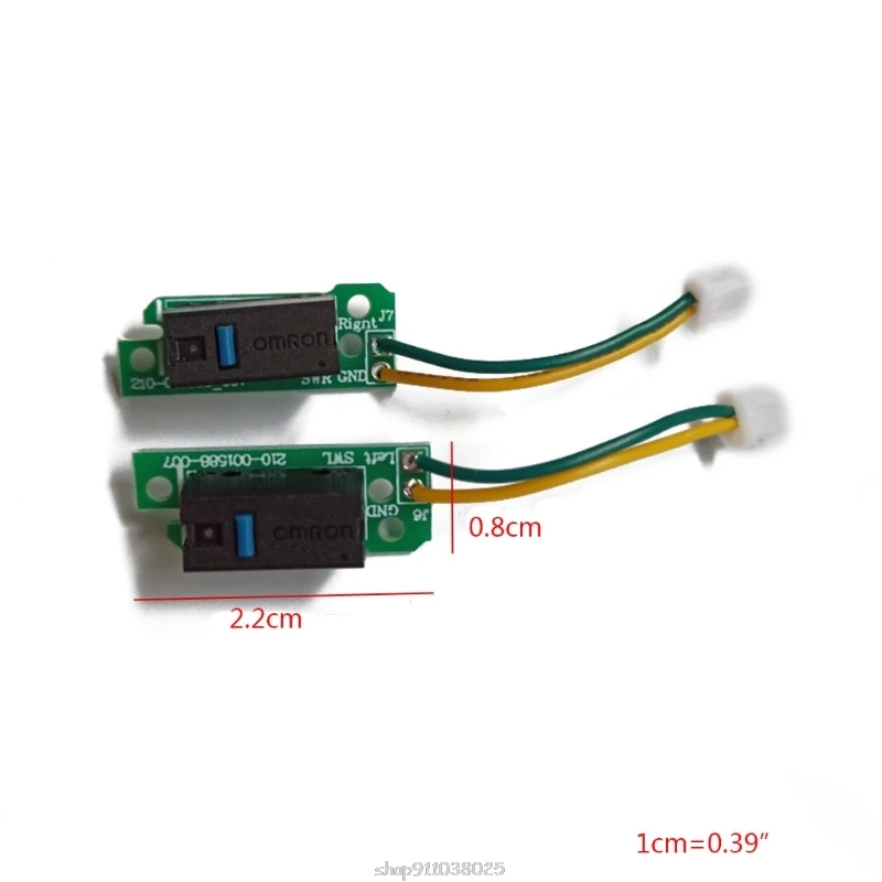 Mouse Repair Parts Mouse Micro for logitech G900 G903 G903 Mouse Button Board Cable D2FC-F-K (50m) D24 20 Dropship