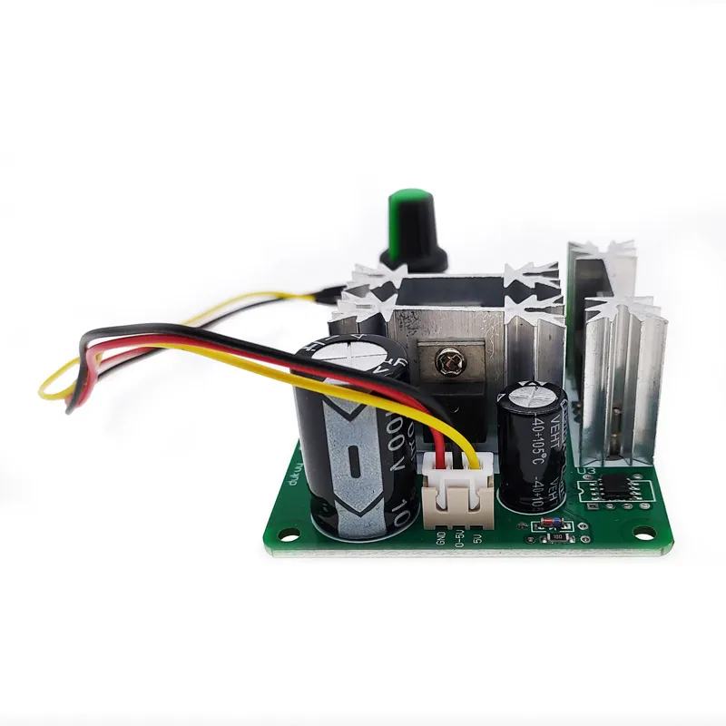 Regulator obrotów silnika DC Regulator prędkości silnika 6v-90v przełącznik bezstopniowa regulacja prędkości Regulator prądu — zdjęcie 6