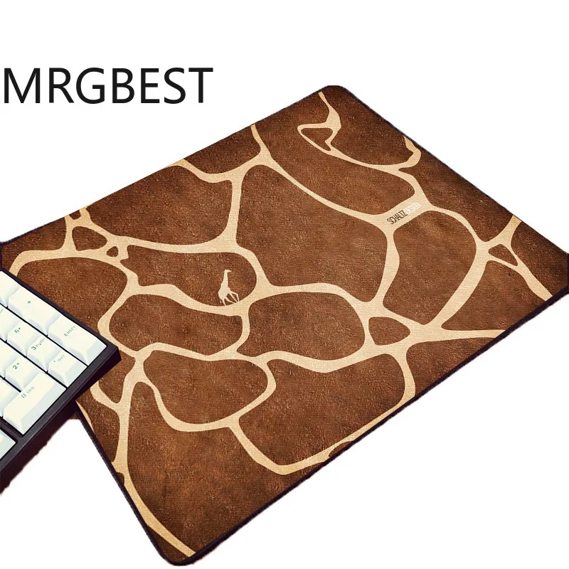 

MRGBEST Gaming Mousepad Giraffe Pattern Beautiful Diy Printed Mouse Pads Anti-skid Wear Rubber Pc Computer for Gamer Play Mats