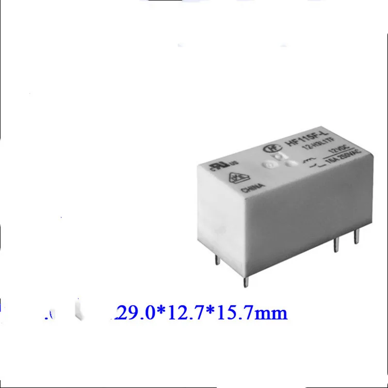 

HF115F-L/5-HS3L2TF 5V 16A реле