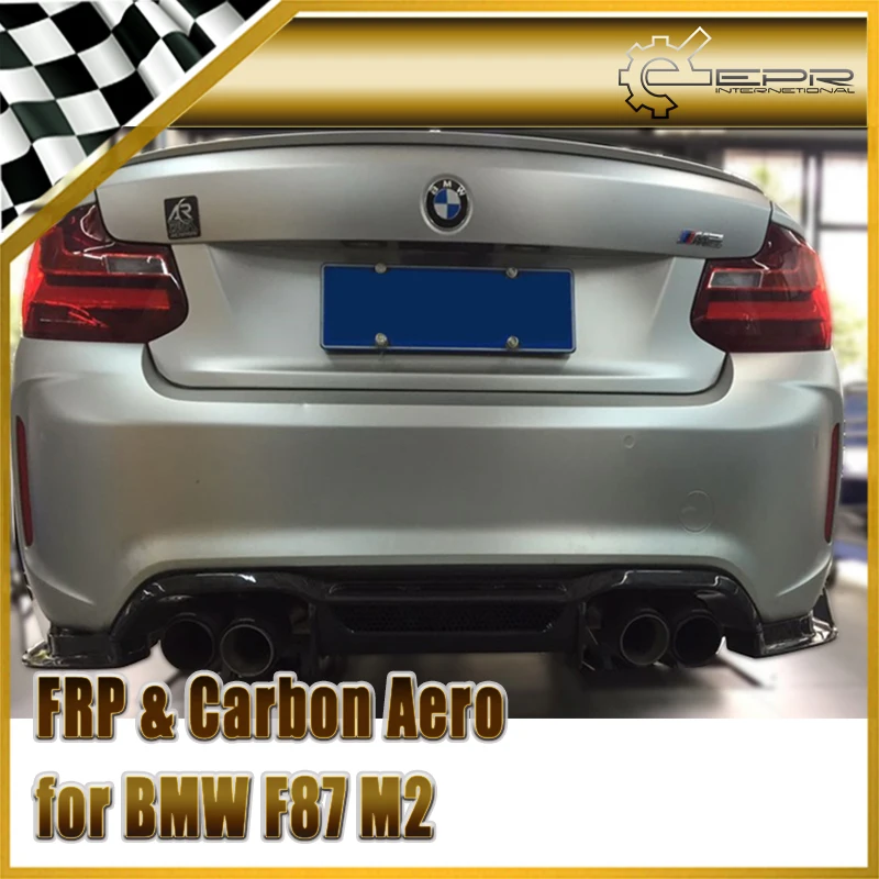 

For BMW F87 M2 Coupe Carbon Fiber A-Style Rear Diffuser (For Real M2) Fit Back Bumper Lightweight Lip