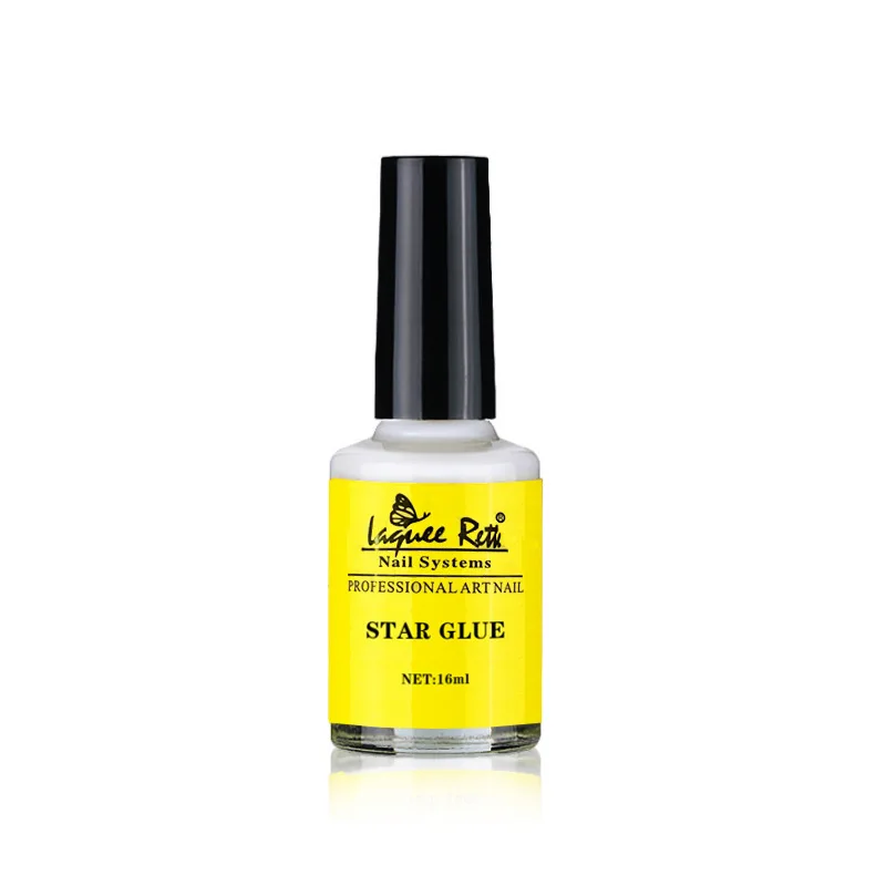 16ml Nail Art Glue For Foil Sticker Colorful Glass Starry Sky Transfer Sticker Adhesive Nail Polish Gel Manicure Decoration Tool