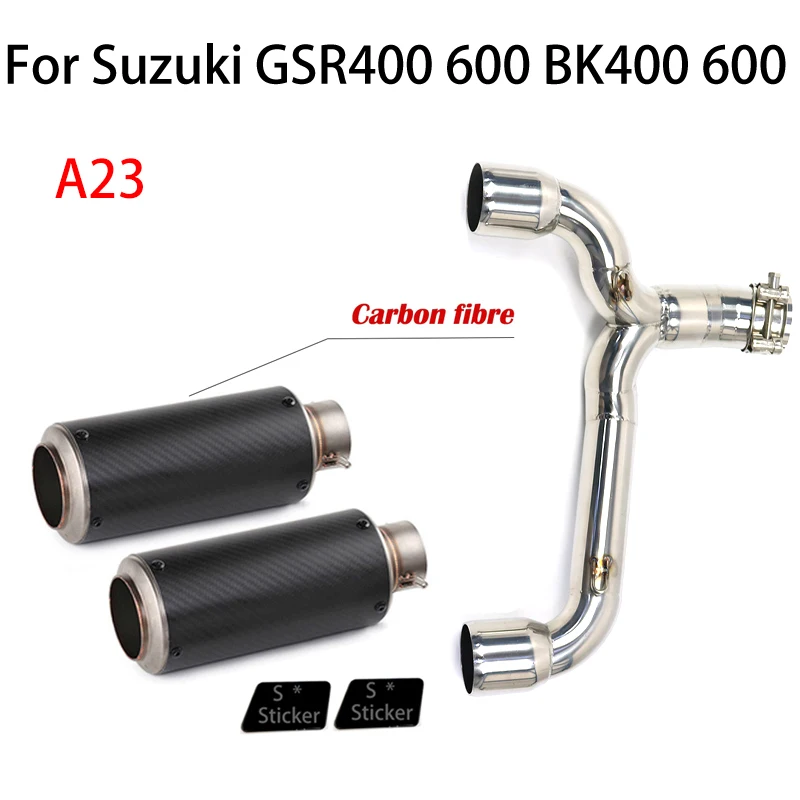 スズキGSR400 GSR600用スリップフルマフラー