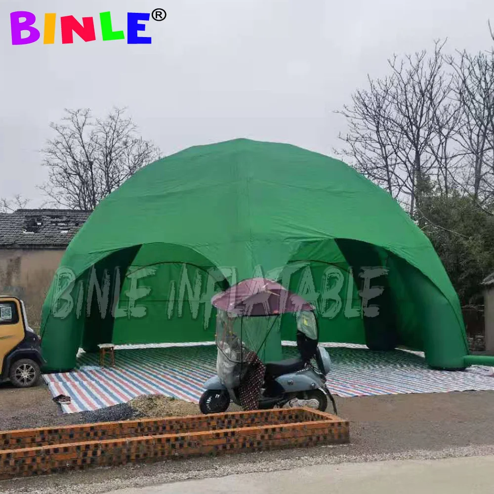 High quality Custom 10m Outdoor Giant Inflatable Spider Tent with full cover,Inflatable Gazebo,car garage tent for Advertising