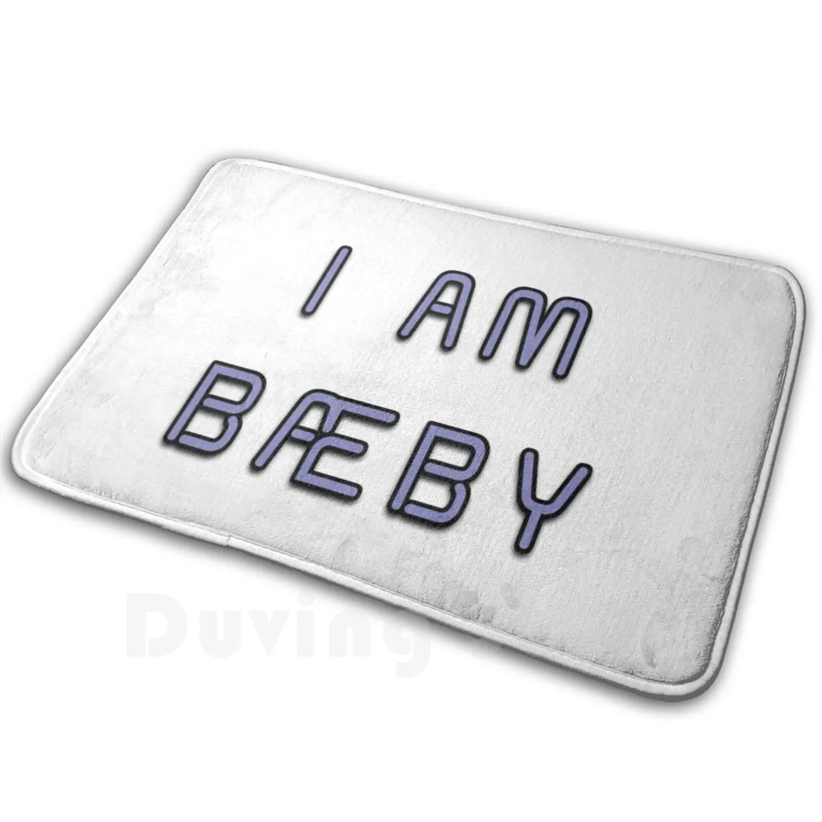 I Am B Ae B Y Soft Non-Slip Mat Rug Carpet Cushion Space B Ae B Y Elon Musk Spacex Tesla Grimes Newborn Baby Baby Name