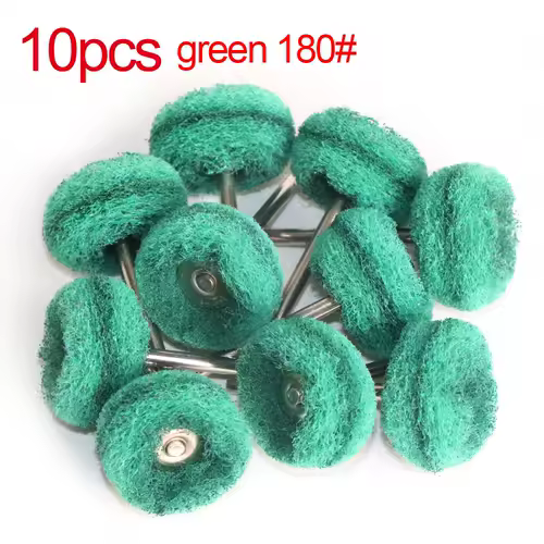 1" Wool Felt Grinding Sanding Head Abrasive Buffing Wheel 2.35/3mm Shank Cotton Thread Polishing Mini Brush for Dremel Dril - Image 11