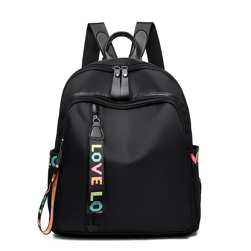 

Trendy Fashion Ladies Backpack Oxford Cloth Waterproof Multifunctional Travel Outdoor Backpack Female Casual Student School Bag