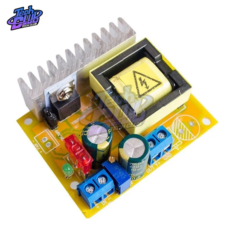 DC-DC V 8 ~ V 32 V to 45 ~ 390 V Adjustable high voltage boost converter zvs Step up Booster Module capacitor charge board