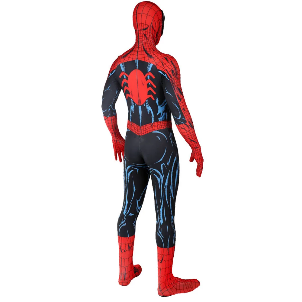 McFarlane Spider Boy Smile Hero Cosplay Costume, UlOscar SpidSuffolk IQUE dex, 3D Printed, Zenzai Drum Suit, Halloween