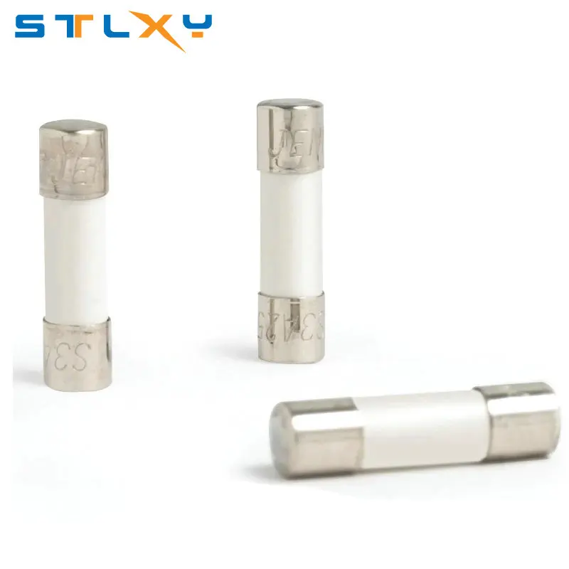 10pcs Fast blow Ceramic Fuse 5mm x 20mm 6x30 T 0.5A 1A 2A 3A 4A 5A 6A 8A 10A 13A 15A 16A 20A 30A 250V Car Cigar Microwave Oven