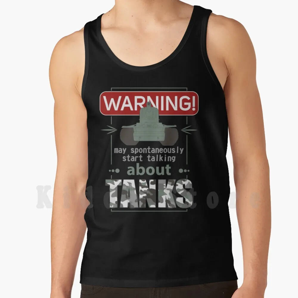 I Spontaneously Talk About Tanks Tank Tops Vest Sleeveless About Kv2 Kv 2 Kv2 Tank Kv 2 Tank Soviet Soviet Tank