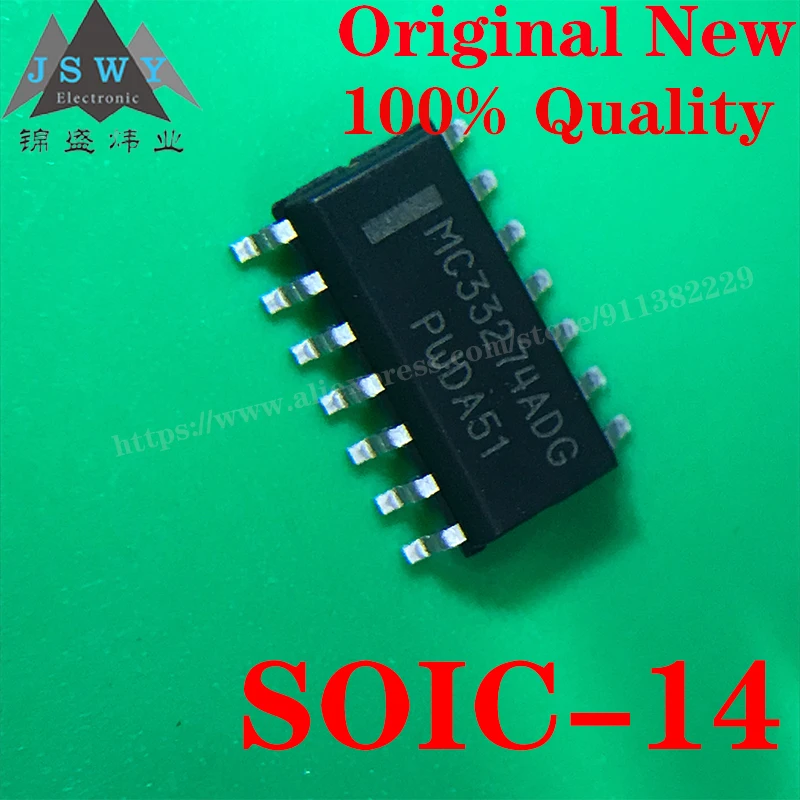 MC33274ADR2G Semiconductor Operational Amplifier-Operation Amplifier IC Chip Use the for module arduino nano Free Shipping